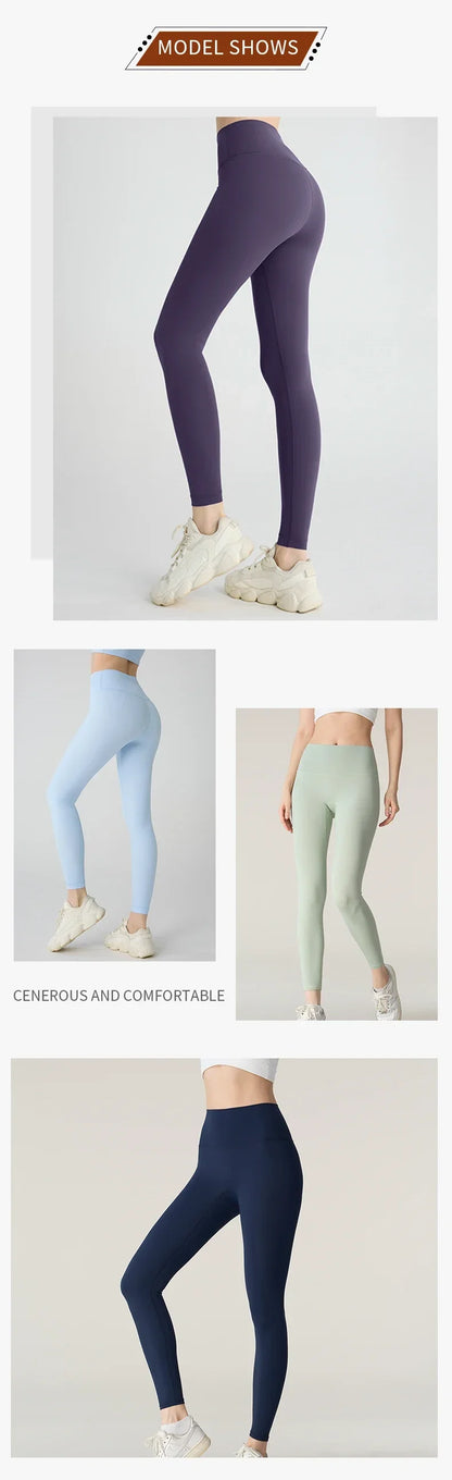 Summer Hot Sale Yoga Leggings High Waist Breathable Quick Drying Yoga Pants Fitness Running Cycling Workout Gym Clothing - Smarsty