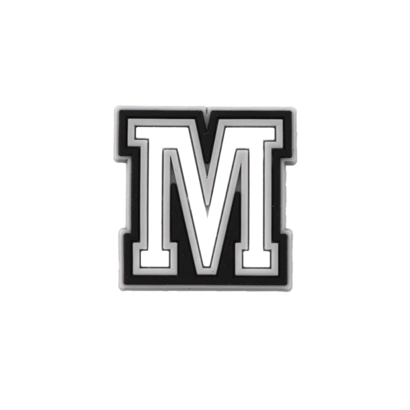 1 Pcs Letter Shoe Charms for Clog Sandals Shoe Decoration Number Alphabet Characters DIY Shoes Pins for Boy Girl Men Women