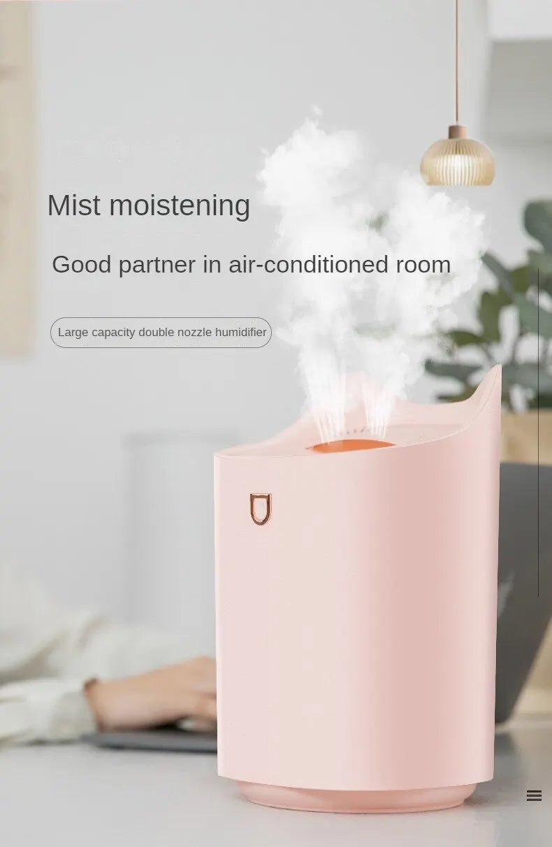 Large Capacity Dual Jet Air Humidifier with Aroma Diffuser - Smarsty