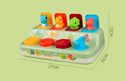 Interactive Activity Pop Up Toy for Babies Cause and Effect Toy Baby Development Games Montessori Educational Learning Toys