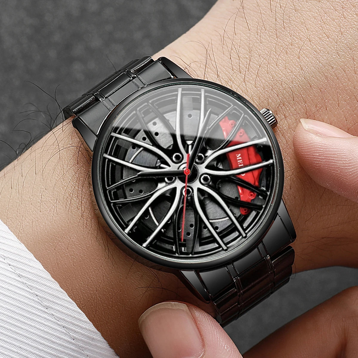 Fashion Men's Quartz Watch with Stainless Steel Band - Smarsty