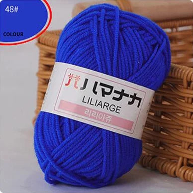 Soft Cotton Knitting Yarn for DIY Baby Sweaters - Smarsty