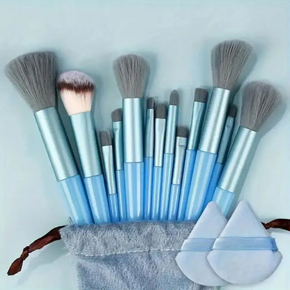Professional Soft Fluffy Makeup Brush Set for Flawless Application - Smarsty