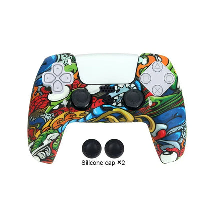 Camo Silicone Skin Cover For PS5 Controller Protection - Smarsty