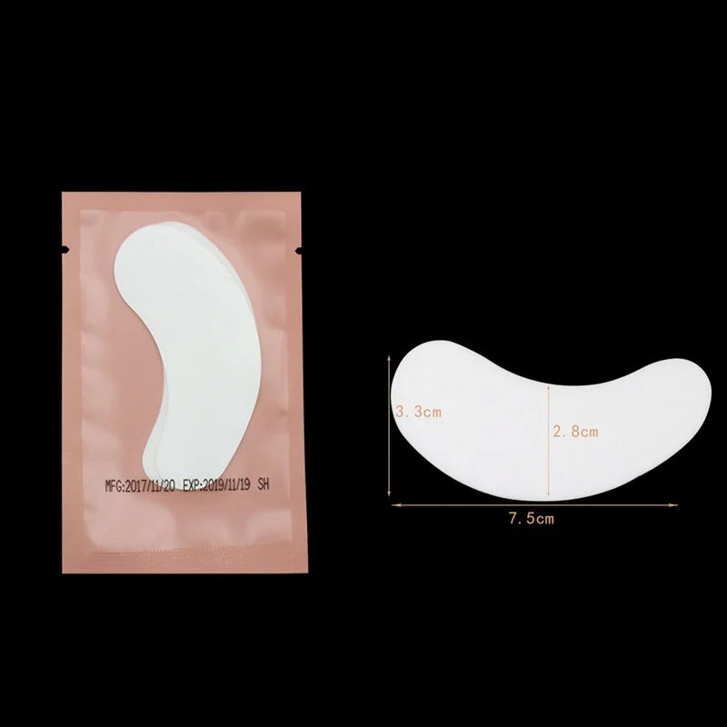 Hydrogel Eye Patches for Eyelash Extensions 50 Pairs - Smarsty