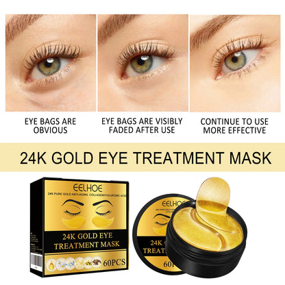 EELHOE 24k Gold Under Eye Patches for Anti-Aging - Smarsty