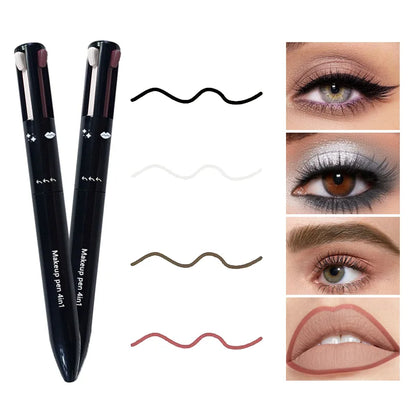4-in-1 Multi-Functional Lip Liner Eyeliner Set - Smarsty