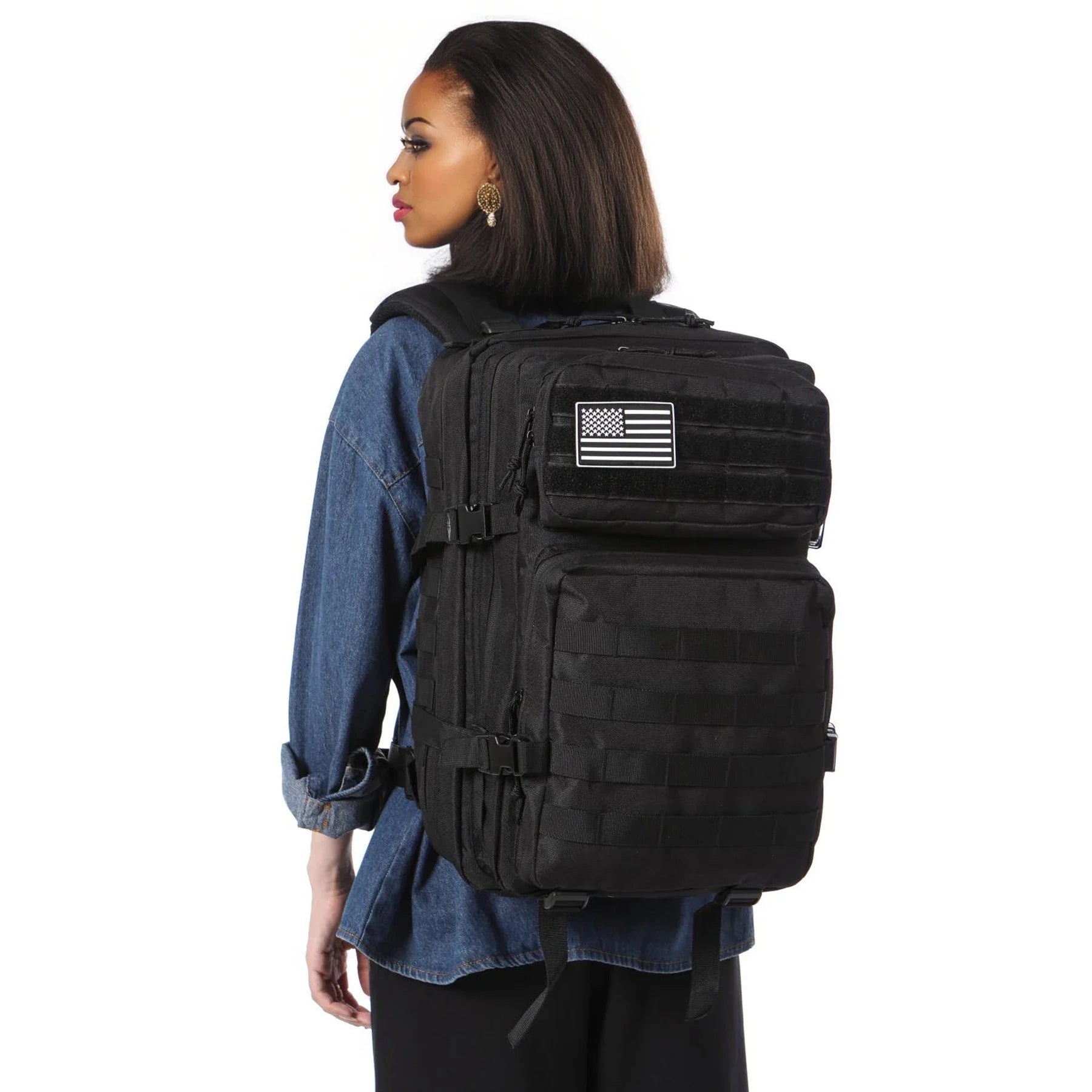 25L/50L Tactical Backpack Molle Bag Outdoor Bags Backpack for Hiking Camping Trekking Hunting Fishing GYM Bags Backpacks - Smarsty