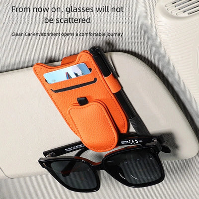 Magnetic Car Sunglasses Holder Sun Visor Clip for Glasses - Smarsty