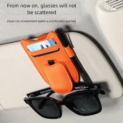 Magnetic Car Sunglasses Holder Sun Visor Clip for Glasses - Smarsty