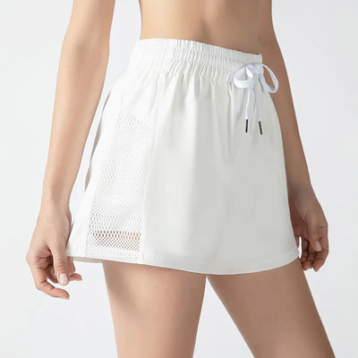 Women's Yoga Shorts High Waist Sport Fitness 2 in 1 Workout Shorts Running Pants Sports Shorts Casual Gym Quick Drying Shorts - Smarsty