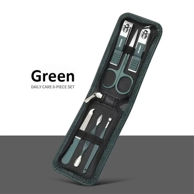 Portable Manicure Set with Sharp Stainless Steel Tools - Smarsty