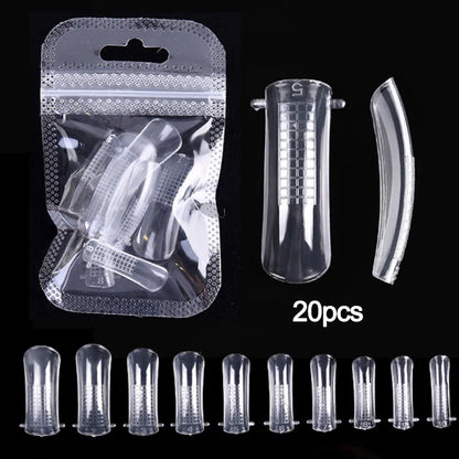 Acrylic Nail Tips Kit for Quick DIY Manicures - Smarsty