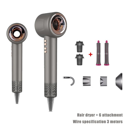 Professional 1600W Negative Ion Hair Dryer for Home Travel - Smarsty