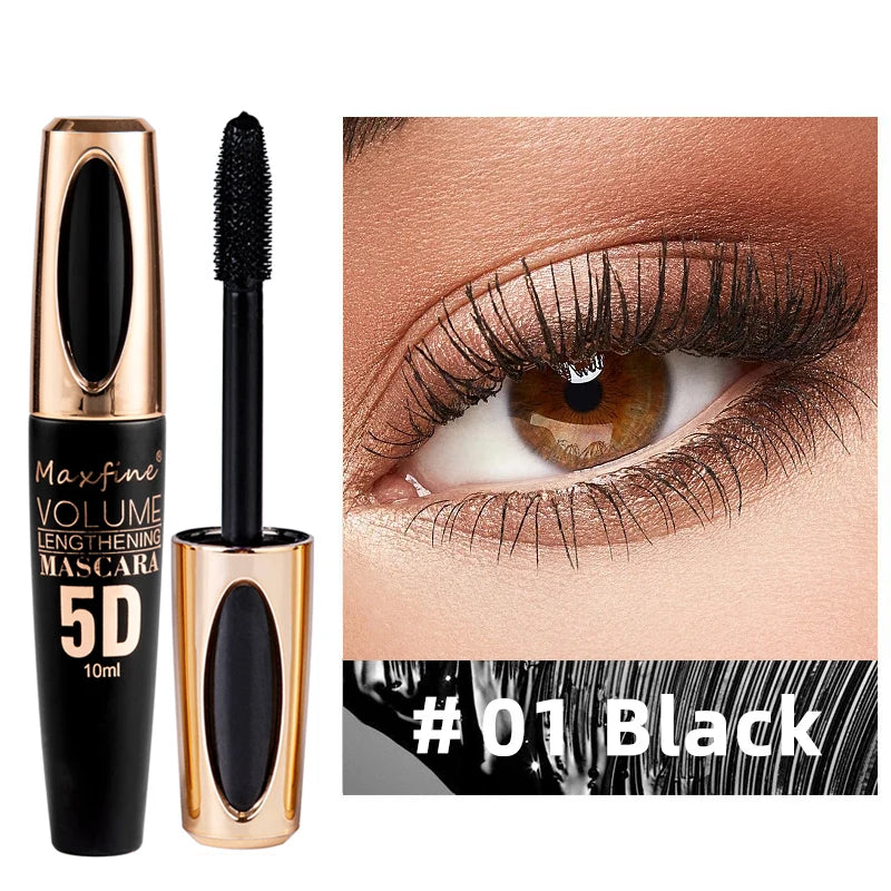 5D Silk Mascara for Big Eyes with Lengthening Formula - Smarsty