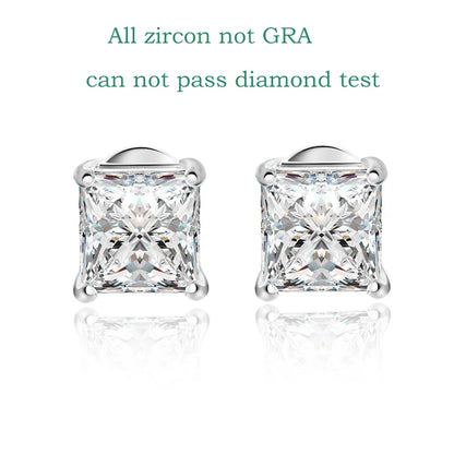Moissanite Stud Earrings 0.4-5CT VVS Sterling Silver - Smarsty