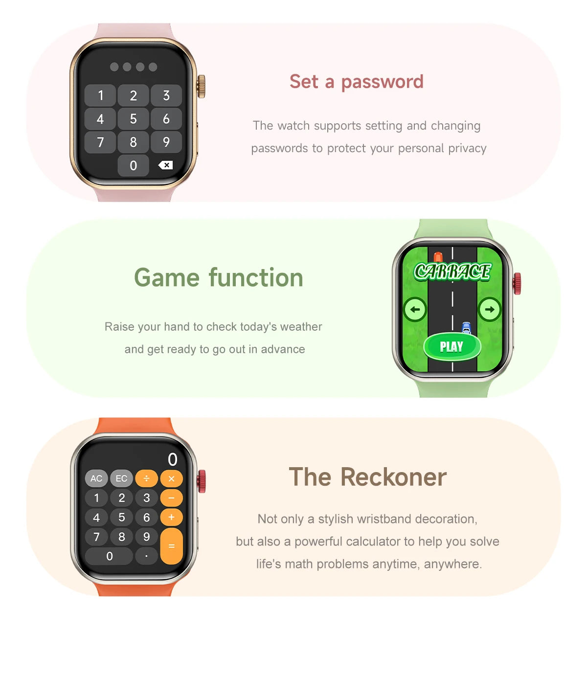 New Watch FIT 3 Smartwatch with AMOLED Display - Smarsty