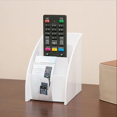 1PC Remote Control Storage Holder Desktop Case Box Organiser Mobile Phone Stand Home Decor by Smarsty