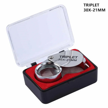 30X Pocket Loupe Magnifier for Jewelry Inspection - Smarsty