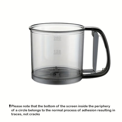 Semi-Automatic Flour Sifter With Hand Press Design - Smarsty