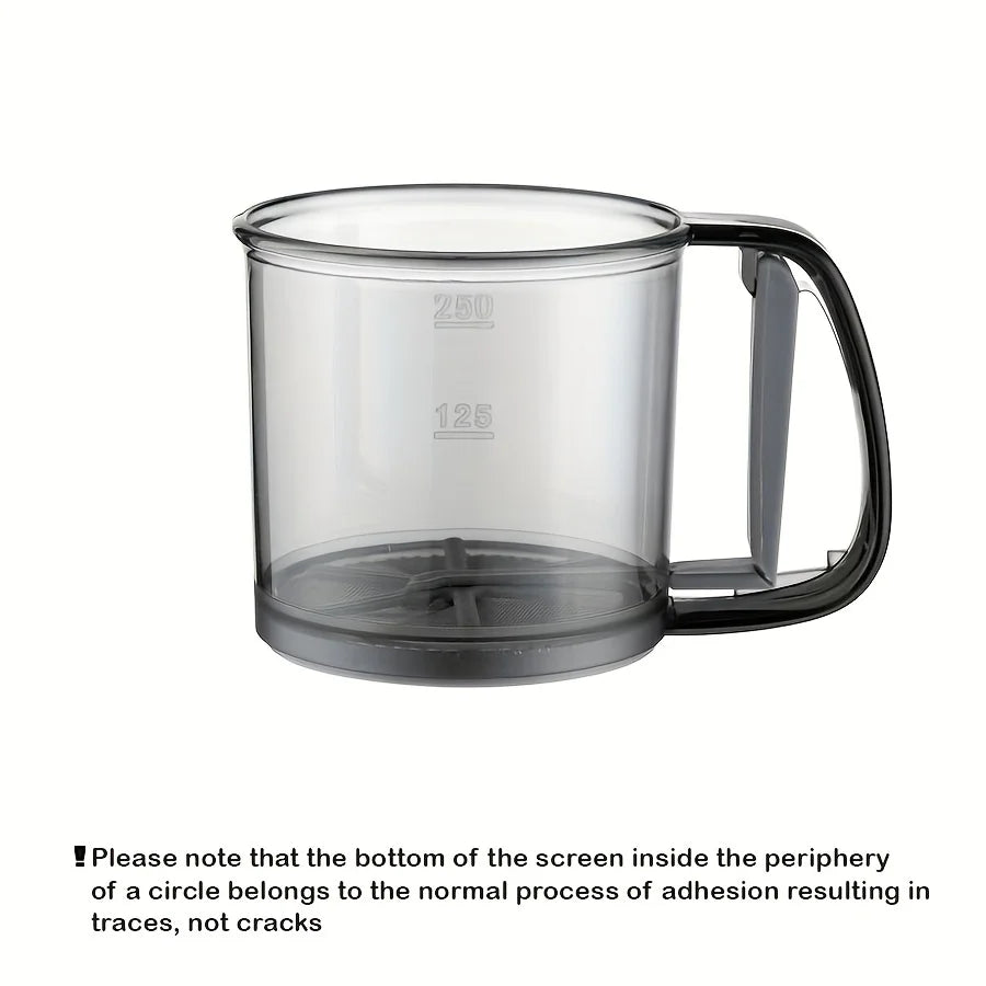 Semi-Automatic Flour Sifter With Hand Press Design - Smarsty
