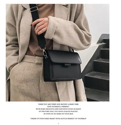 PU Leather Crossbody Bag For Women Travel Friendly Flap - Smarsty