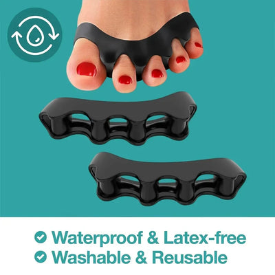 Silicone Toe Separator Bunion Corrector for Foot Care - Smarsty