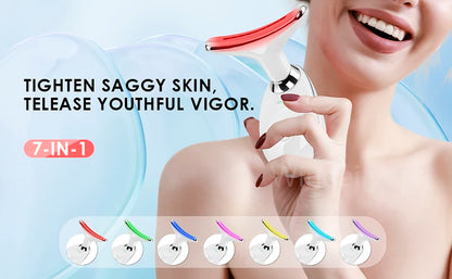 7 Colors Anti Wrinkle Facial Massager for Skin Tightening - Smarsty