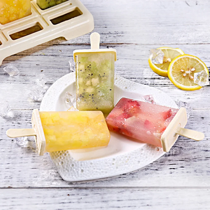 Homemade Ice Cream Popsicle Mold Set for Summer Fun - Smarsty