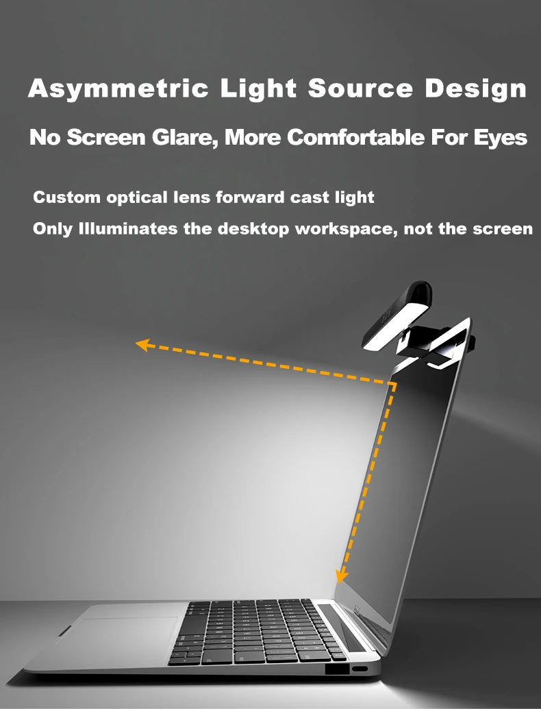 LED Computer Monitor Light Bar for Eye Protection and Dimming - Smarsty