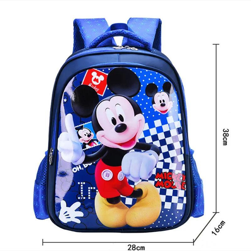 Durable Cartoon Nylon School Backpack Unisex For Kids - Smarsty
