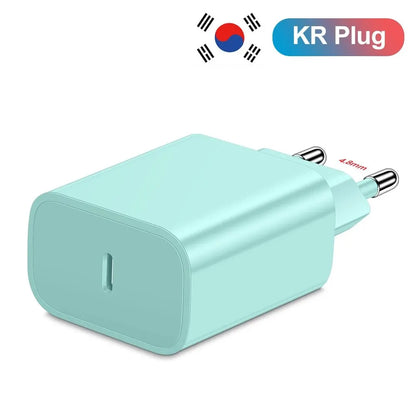 20W USB C PD Charger For iPhone15 GalaxyS23 Fast Charge - Smarsty