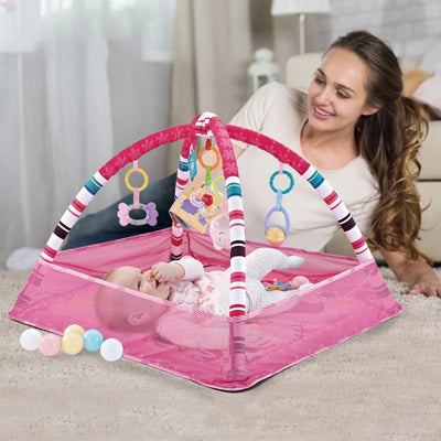 Educational Fitness Frame For Children Play Mat Rack Crawling Blanket Infant Play Rug Gift Kids Activity Mat Gym Baby Toys by Smarsty