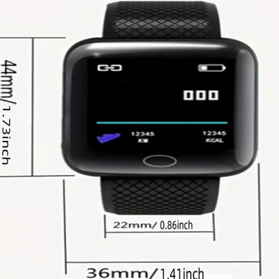 Smart Watch Fitness Tracker with Heart Rate Monitor - Smarsty