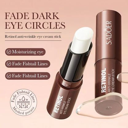 SADOER Retinol Eye Cream Stick for Dark Circles - Smarsty