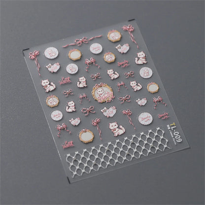 Kawaii Butterfly Nail Stickers for Stunning Manicure Decor - Smarsty