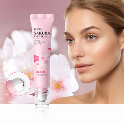 LAIKOU Sakura Eye Serum Roller for Dark Circles - Smarsty