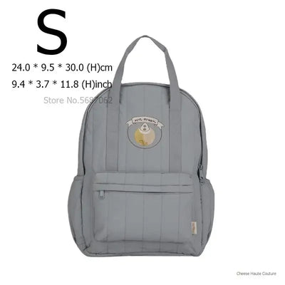 Cotton Kids Backpack For School Unisex Lightweight Comfort - Smarsty