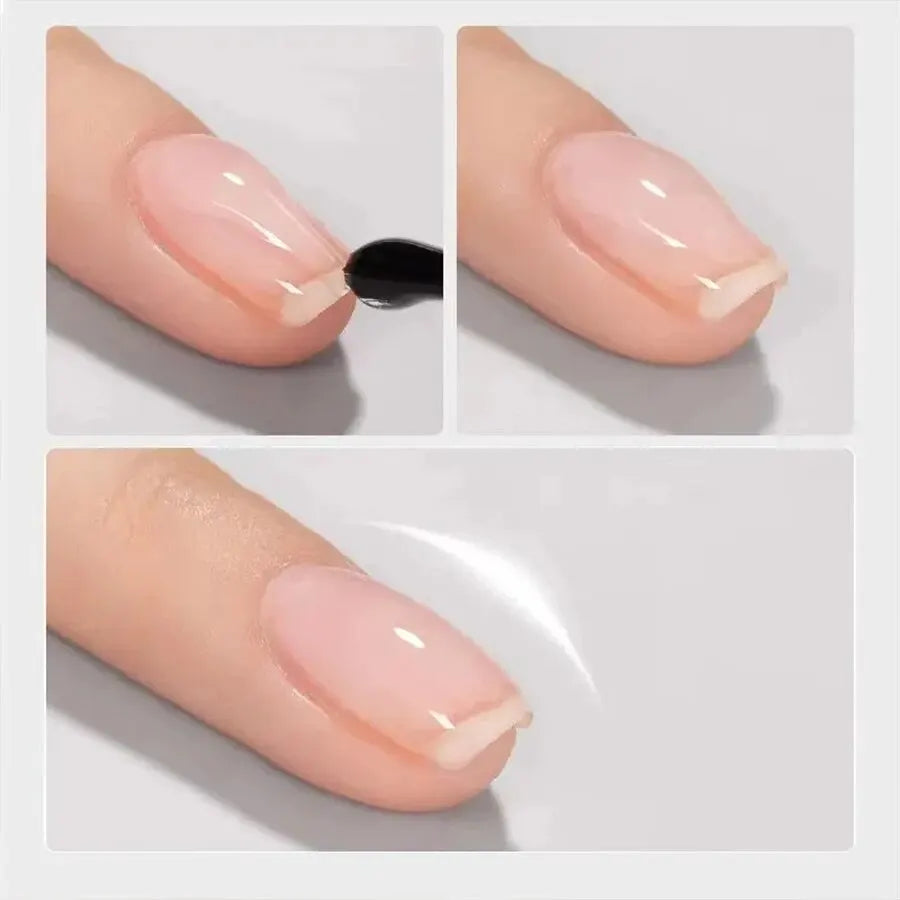 Clear Building Nail Gel Base Coat for Stronger Extensions - Smarsty