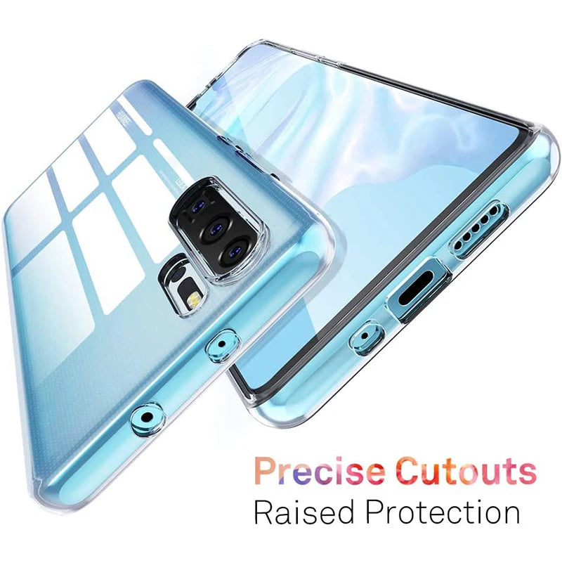 Clear Ultra Thin Silicone Case For P Series Phones Slim - Smarsty