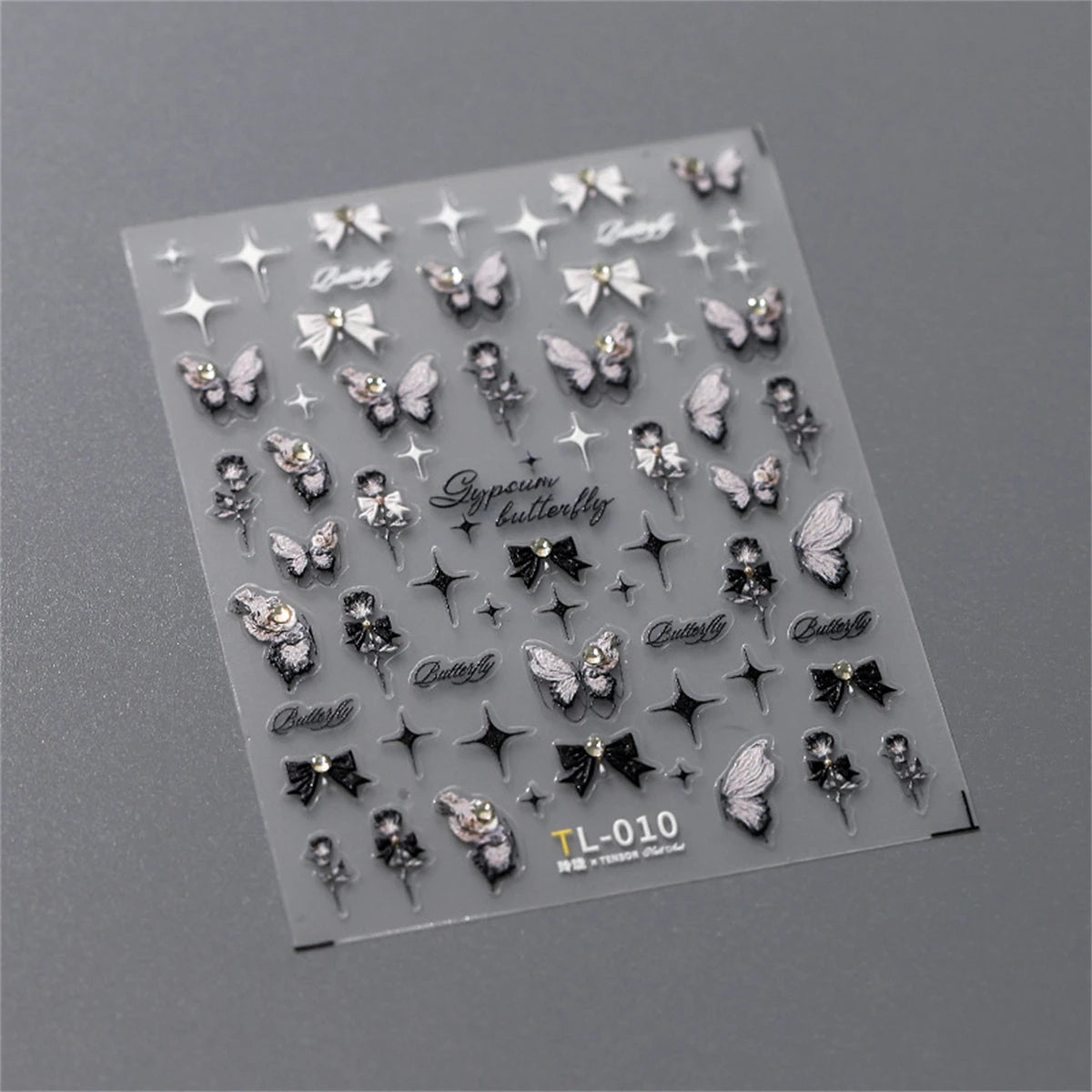 Kawaii Butterfly Nail Stickers for Stunning Manicure Decor - Smarsty