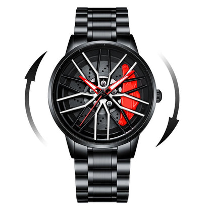 2024 New VA VA VOOM Black Stainless Steel Sports Watch - Smarsty