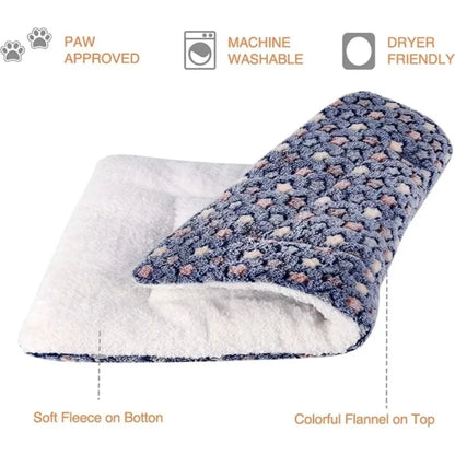 Thickened Flannel Dog Bed Mat for Comfort - Smarsty