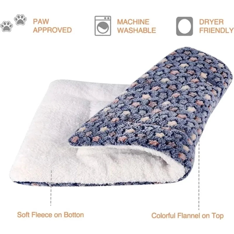 Thickened Flannel Pet Mat for Ultimate Comfort - Smarsty