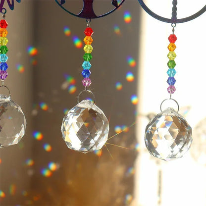 Colorful Crystal Pendant Suncatcher for Home Decoration - Smarsty