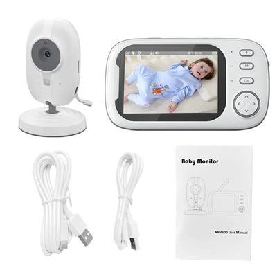 Cdycam New 3.5 inch Wireless Video Baby Monitor Night Vision Temperature Monitoring 2 Way Audio Talk Baby Nanny Security Camera by Smarsty