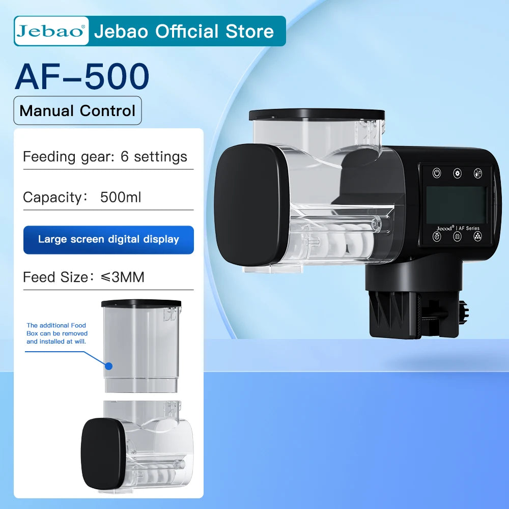 Intelligent Automatic Fish Tank Feeder with Wifi Control - Smarsty