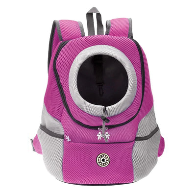 Breathable Double Shoulder Outdoor Dog Carrier Bag - Smarsty