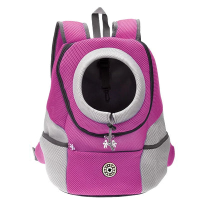 Breathable Double Shoulder Outdoor Dog Carrier Bag - Smarsty
