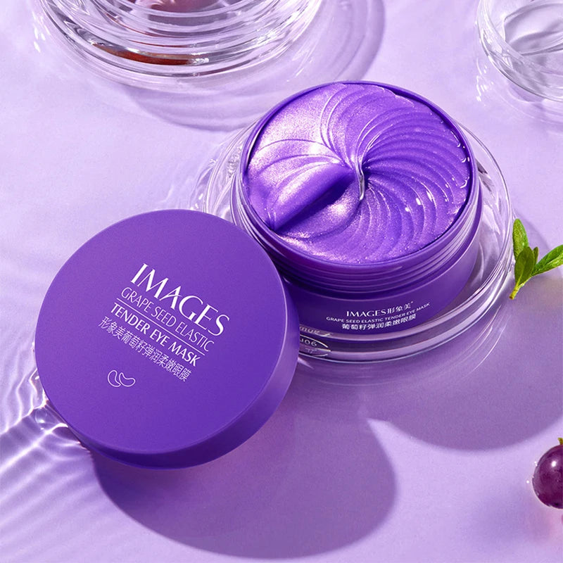 Grape Moisturizing Eye Masks for Dark Circles and Puffiness - Smarsty